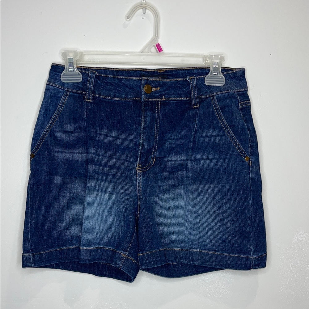 d. jeans Women's Classic Blue Denim Shorts